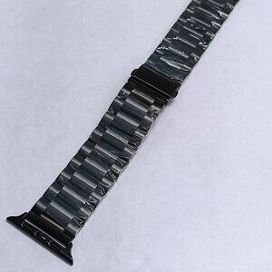 New/Unused Unbranded Apple Watch SS Black Bracelet
